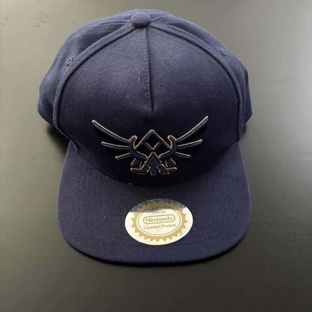 The‎ Legend Of Zelda Trifocal Logo Baseball Cap Snapback 2018 Nintendo Purple